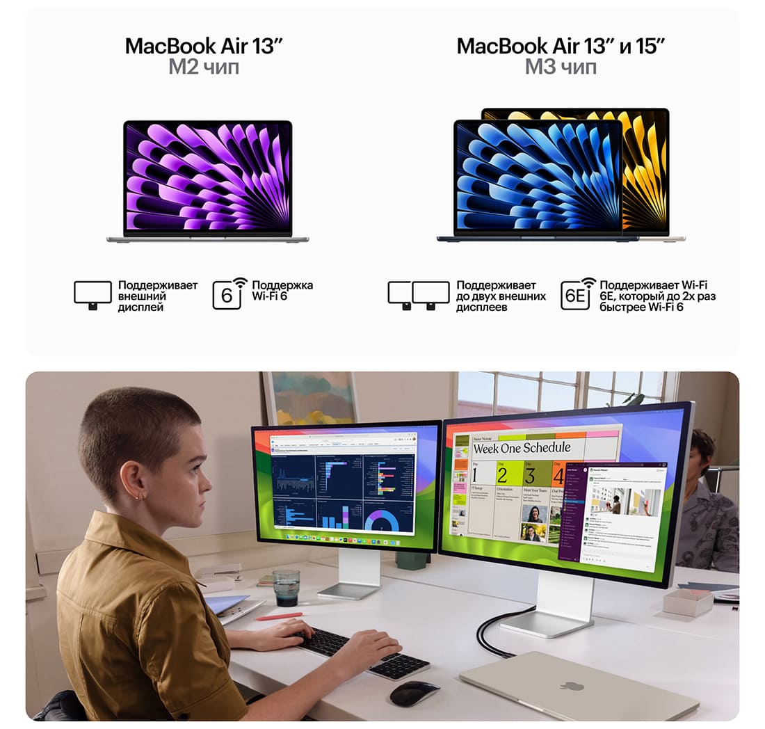 Apple MacBook Air m3 2024 купить в hi-store